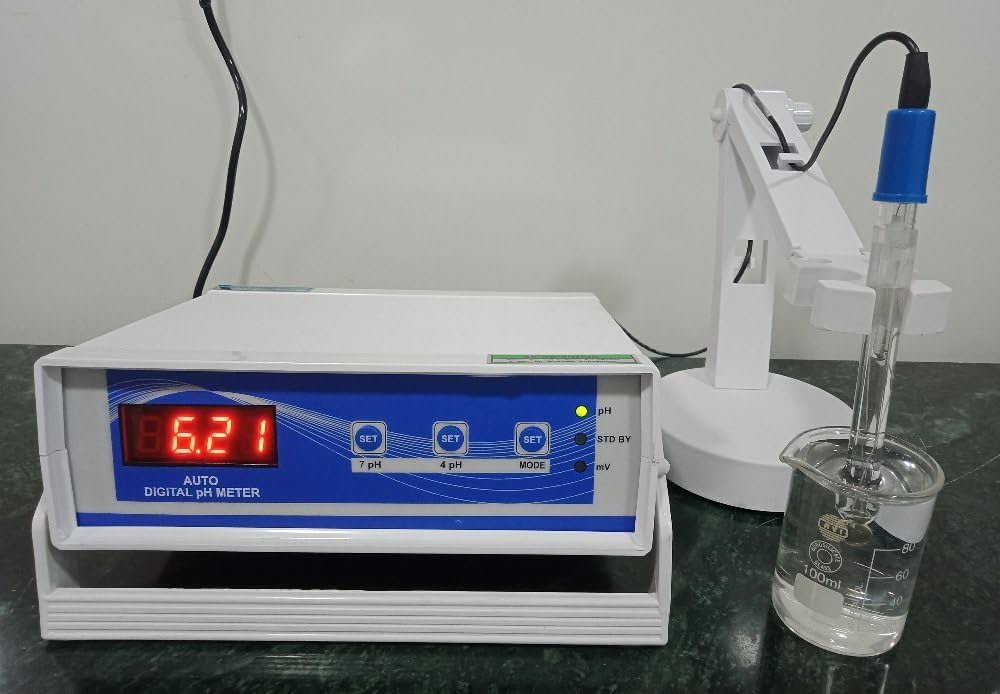 Online pH and conductivity meter